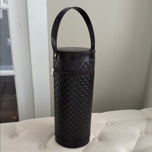 Genuine LeatherWoven Wine Storage